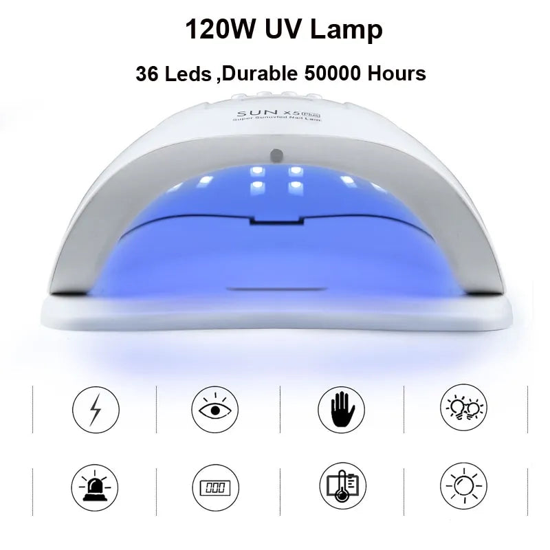 LEDS Professional Gel Polish Drying Lamps with timer...