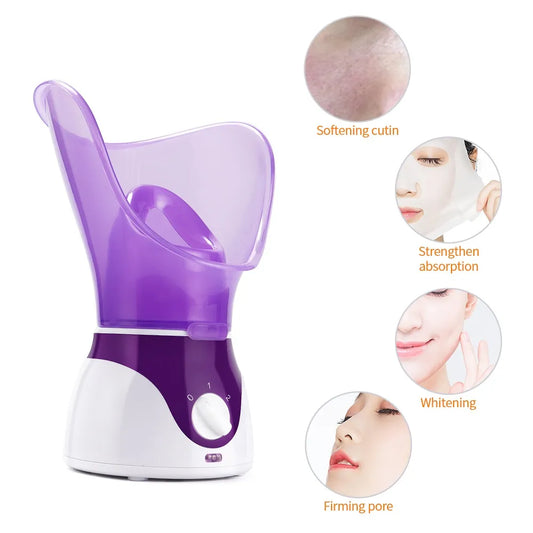Face Steamer and Skin Moisturizing Pore Cleaner Home Care Skin.