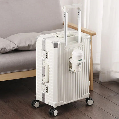 Business Travel Suitcase On Wheels Trolley Case