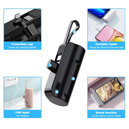 Mini Power Bank Portable Charger for all phones