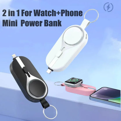 Portable Power Bank for Iwatch, Iphone and Android