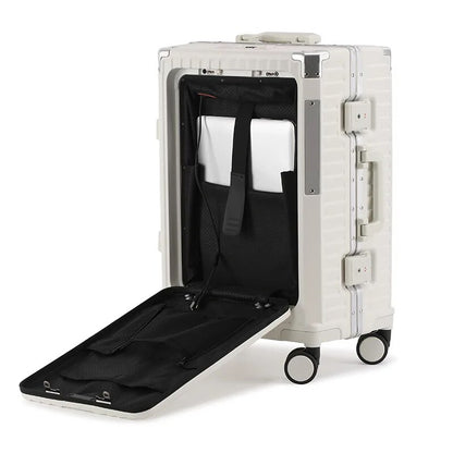 Business Travel Suitcase On Wheels Trolley Case